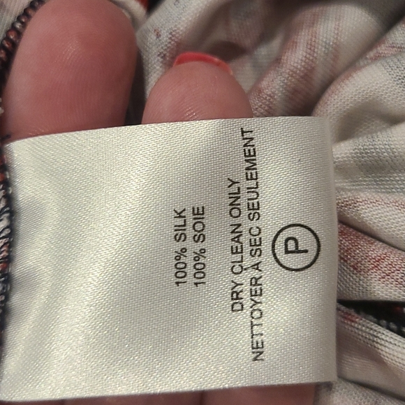 Badgley Mischka Vintage Silk Dress - Size XS -Sleeveless, V-Neck - Picture 8 of 9